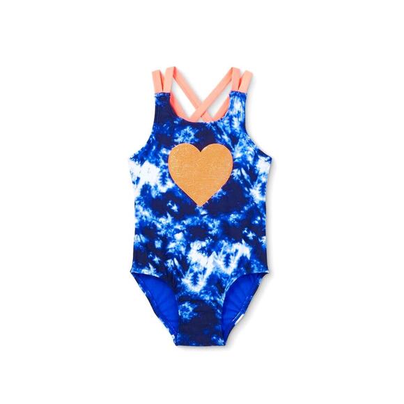 Cat & Jack Swim‎ Toddler Girls Swimsuit 18 Months - Picture 1 of 7